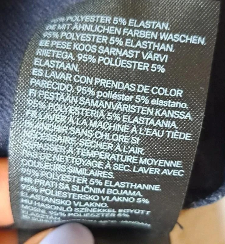 Blusa azul marino XS H&M – photo 4